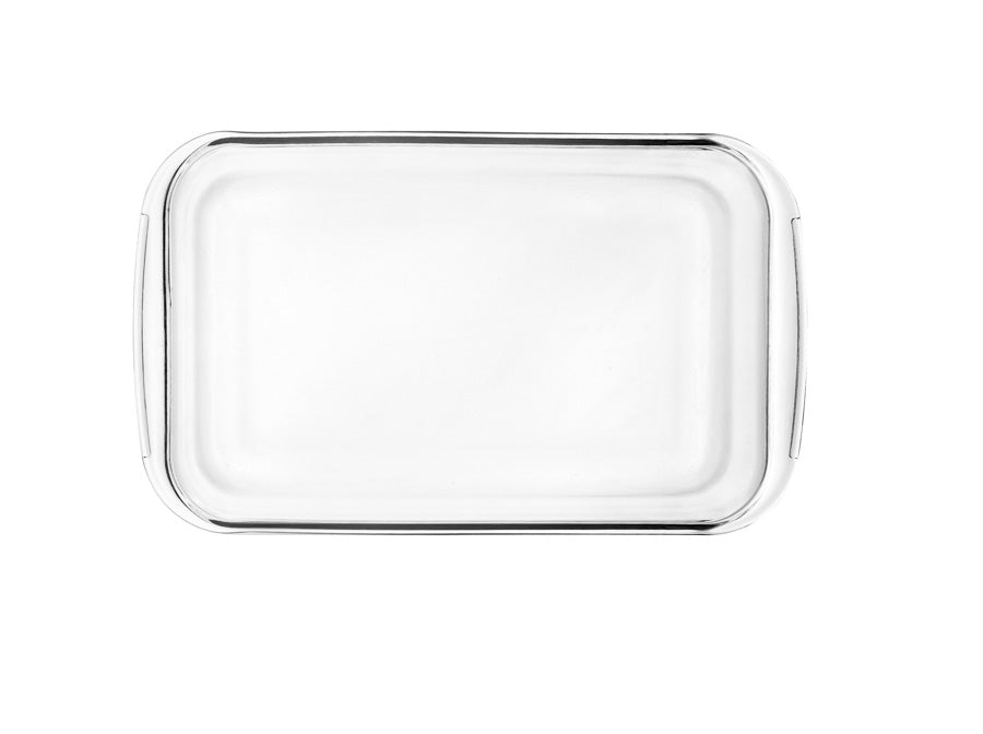 RECTANGULAR DISH WITH LID