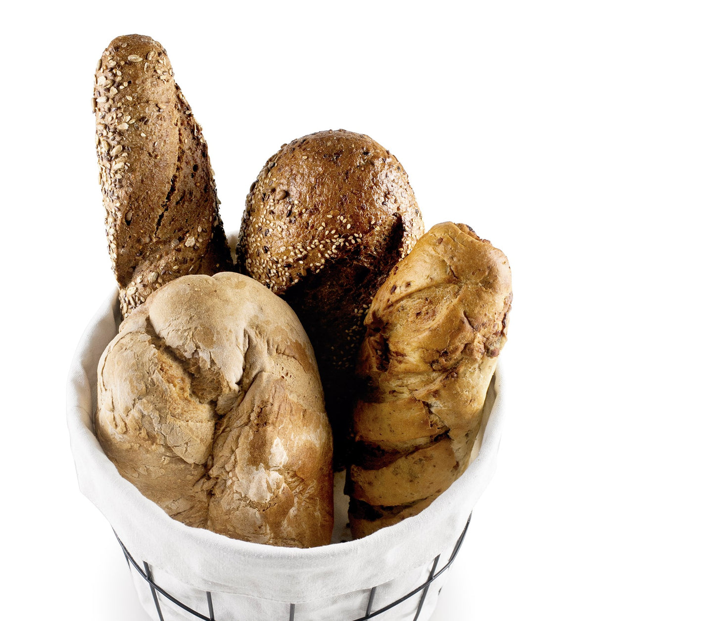 BASKET FOR BREAD, FRUIT, VEGETABLES