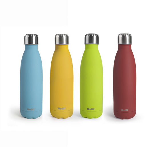 DOUBLE WALL THERMOS BOTTLE COLORFUL