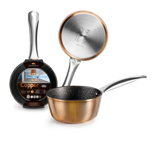 SAUCEPAN NATURA COPPER 14 CM