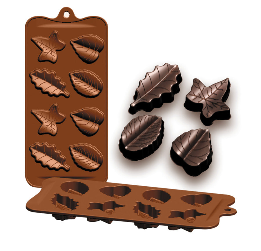 CHOCOLATE PAN - LEAVES