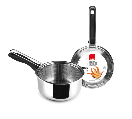 SAUCEPAN WITH BASKET INDUKTION 18 CM